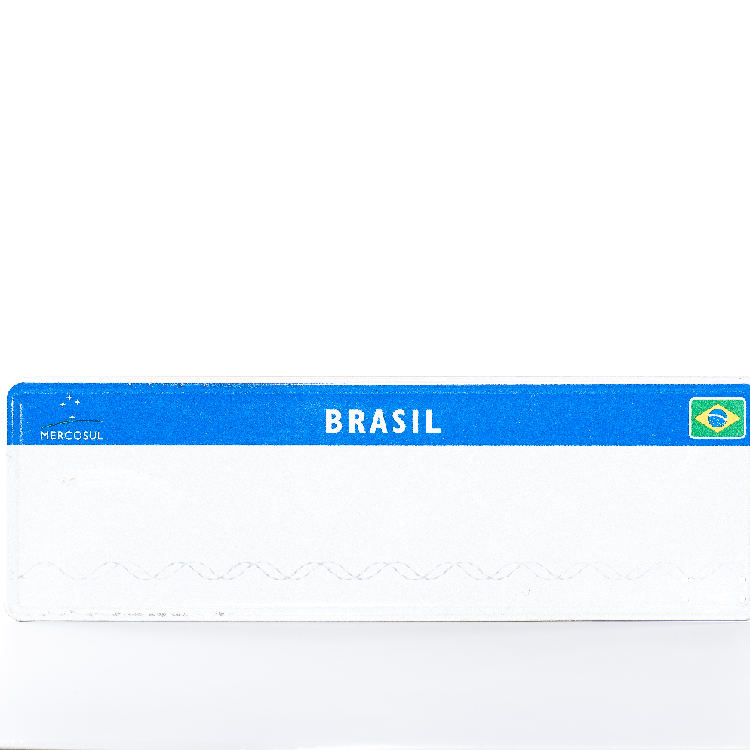 TM8200 Custom Brazil License Plate Reflective Film Material for sale