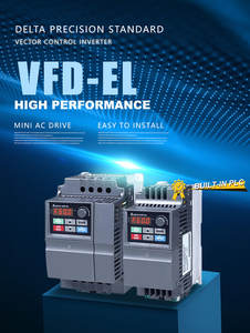 VFD022EL21A ไดรฟ์ปรับความถี่เดลต้า VFD ใหม่ของแท้1เฟส230โวลต์3HP 2.25KW 0.1 ~ 600เฮิร์ตสำหรับมอเตอร์ปั๊มน้ำ - Product Image 5