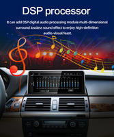 Pantalla de Radio para Auto Android con Qualcomm 685, Pantalla IPS de 10.25 Pulgadas y Resolución 1920*720, DSP Integrado, GPS y Amplificador para BMW X5 E70/X6 E71 (2007-2013)