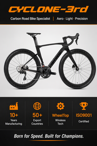 จักรยานเสือหมอบ Wheeltop Tx 700c 24 สปีด ระบบเกียร์อิเล็กทรอนิกส์ ดิสก์เบรกไฮดรอลิก แฮนด์คาร์บอน สำหรับนักปั่นมืออาชีพ พร้อมอุปกรณ์ครบครัน - Product Image 3