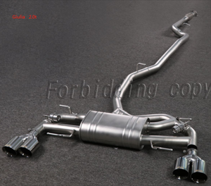 Tubo de escape 304SS para coche, escape trasero para <span class=keywords><strong>Alfa</strong></span> <span class=keywords><strong>Romeo</strong></span> Giulia 2,0, gato - Product Image 2