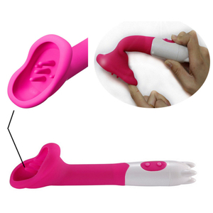 Vibrador de Lengua de 12 Velocidades, Estimulador de Clítoris, Bomba de Vagina, Cepillo de Masaje para Pezones y Vagina - Product Image 3