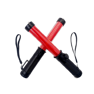 Bastone da traffico ricaricabile con interruttore finestra luce rossa lampeggiante di emergenza per avviso di sicurezza notturna - Product Image 2