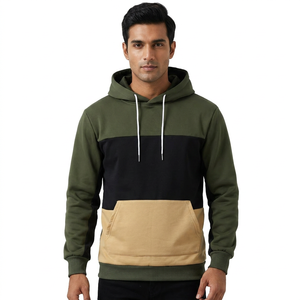 Sweat-shirts à capuche personnalisés brodés, col rond, pour l'hiver et l'automne, vente en gros, plusieurs couleurs, unisexes - Product Image 1