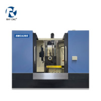 Machine d'alésage et de fraisage horizontale CNC HMC630S avec guides à rouleaux robustes et broche BT50 pour centre d'usinage de commande