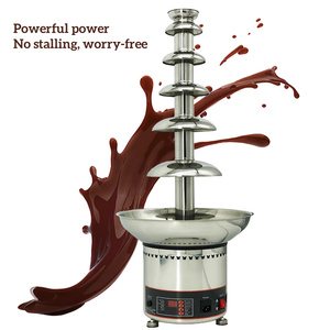 <span class=keywords><strong>Fontaine</strong></span> à <span class=keywords><strong>chocolat</strong></span> électrique professionnelle à 5/6 niveaux, design cascade, idéale pour les fêtes d'<span class=keywords><strong>anniversaire</strong></span> - Vente flash - Product Image 4
