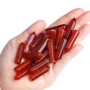 瞑想療法と室内装飾のための自然な六角形の柱型ヒーリングクリスタルワド手作り他のクリスタル工芸品 - Product Image 3