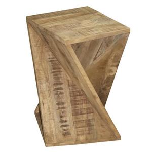 Handmade Solid <b>Wood</b> Console <b>Table</b> with Trestle Base <b>Rustic</b> Modern Design for Living Room Furniture - Product Image 2
