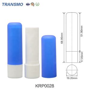 Biodegradable Lip Balm Packaging Customize Skinny Lip Balm Twist up Tubes pink <b>Deodorant</b> <b>Stick</b> Lip Balm Container - Product Image 2