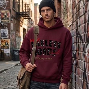 OEM/ODM High Quality <b>fabric</b> loose fit casual low price hoodie Heavyweight 420 Gsm streetwear style 100% Cotton hoodie for men - Product Image 1
