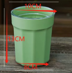 10#[avocado + transparent inner basin]