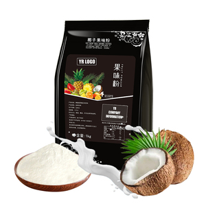 Polvo para Té de Burbujas de Coco Directo del Proveedor, Extracto Vegetal Saborizado, Mezcla Instantánea para Té con Leche, Polvo para Bebidas a Base de Frutas de Grado Alimenticio - Product Image 1