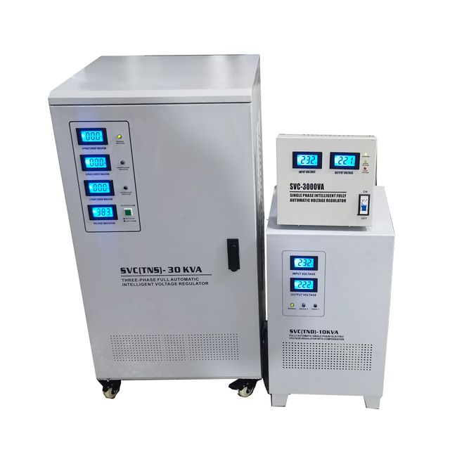 3 Phase 15 Kw 3 Phase Voltage Stabilizer Servo Type Stabilizer Voltage 220v 380v 12kva 10kw