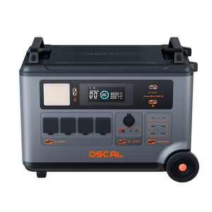 Oscal Powermax 3600SE 3600W 3600Wh สถานีไฟฟ้าพกพา แบตเตอรี่ LiFePO4 คลื่นไซน์บริสุทธิ์ แผงโซลาร์เซลล์ คลังสินค้า EU/US/JP - Product Image 1