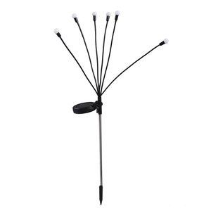 Honey Fly-Lámpara LED Solar impermeable IP65, 600mAh, multicolor, para Sendero, césped, decoración de jardín, luz de paisaje - Product Image 2