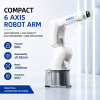 Bras robotisé industriel FOBOT Mb08-1000, charge utile de 8 kg, portée de 1000 mm, 6 axes, étanche IP67, avec SDK pour l'automatisation SI