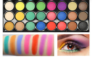 Paleta de sombras de ojos de colores brillantes, gran oferta, maquillaje de belleza - Product Image 3