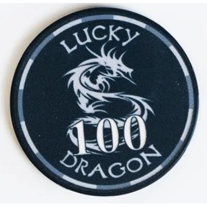 Jetons de poker en céramique Lucky Dragon avec plateau, expérience de jeu de haute qualité - Product Image 3