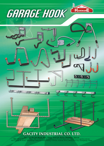 Soporte de Almacenamiento Metálico de Doble Brazo con Revestimiento de Goma Gris, Resistente, para Bicicletas, Escaleras y Herramientas de Garaje - Product Image 2