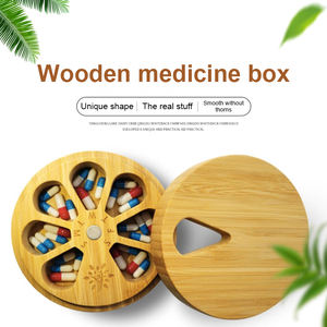 7 jours 4 fois pilulier vitamine hebdomadaire pilulier Mini Portable voyage médecine conteneur vitamine titulaire organisateur - Product Image 2