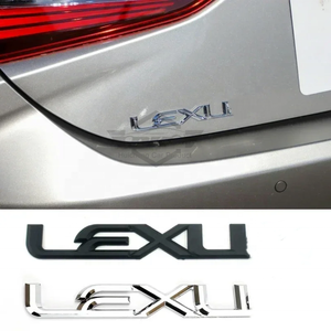 Autocollant d'emblème de coffre arrière de voiture en métal 16,5*2 cm pour logo <span class=keywords><strong>Lexus</strong></span> ES300 IS300 IS350 ES250 ES350 IS250 CT200H GS350 NX200 - Product Image 6