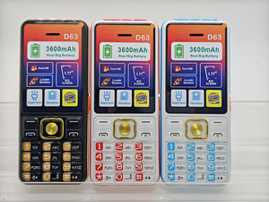 Nuevo Teléfono Móvil D63 de 1.77'' con Doble SIM 2G GSM, Batería de Gran Capacidad, Linterna y Botones Físicos a Bajo Precio - Product Image 6
