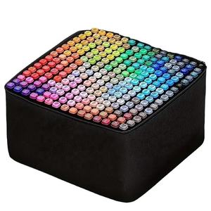 168 stylo à colorier Double tête <span class=keywords><strong>alcool</strong></span> marqueur stylo ensemble double pointe brosse stylo de couleur promotionnel <span class=keywords><strong>alcool</strong></span> marqueurs croquis marqueur ensemble - Product Image 1