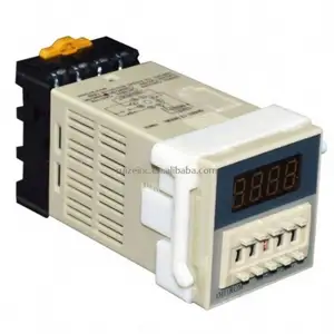 Relè tempo di DH48S-S 0.1s-990h programmabile Timer interruttore relè con presa Base DH48S AC 220V