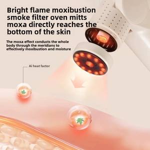 Pot de moxibustion à flamme ouverte Bianstone petit bâton de grattage portable pour <span class=keywords><strong>massage</strong></span> du cou emballé dans un sac - Product Image 2