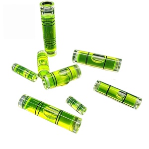 Niveau à bulle vert portable de haute précision, niveau cylindrique, règle de nivellement, accessoire pour le travail du bois - Product Image 1