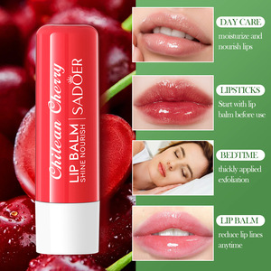 Baume à lèvres à la cerise chilienne enrichi en vitamine C 3,3g – Soin hydratant, anti-gerçures, nourrissant et brillant pour lèvres sèches - Product Image 2