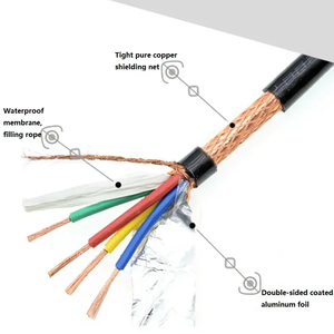 Tùy Chỉnh 22AWG OFC Tiếng Ồn Thấp Mini Xlr <span class=keywords><strong>5pin</strong></span> 1M Để 25M Nam Để Nữ Microphone Dmx512 Cáp - Product Image 4