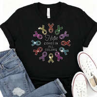 Transfert de strass personnalisé, motifs de lutte contre le cancer du sein pour t-shirts