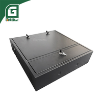 Boîtier de sécurité Geteknet ODM OEM en acier de 1,2 mm d'épaisseur pour DVR/NVR de véhicule 6-8 pouces, Full HD 1080p