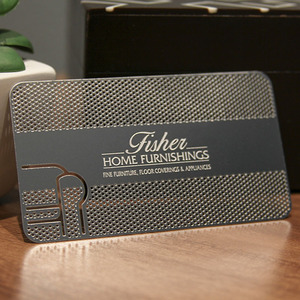 บัตรโลหะสแตนเลสสตีล สลักลายตามสั่ง กันน้ำ กันสนิม ได้รับการรับรองมาตรฐาน ISO9001 สำหรับสมาชิกวีไอพีและการใช้งานทางธุรกิจ - Product Image 3