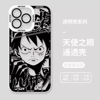 8 Diseño Anti choque suave transparente silicona Anime contraportada fundas de teléfono móvil para teléfono móvil