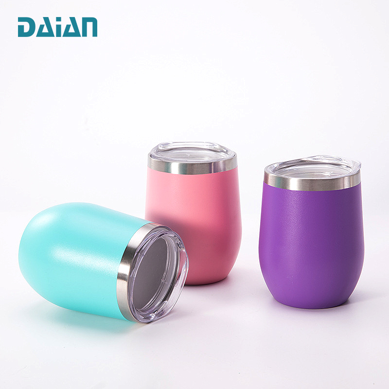 Термоизолированная кружка 12 унций стакан бокалы для вина с крышкой