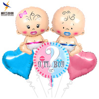 Ensemble de ballons pour baby shower, petit ours, pour bébé fille et garçon, ballons en feuille avec motif de Noël, certifiés CE, tailles personnalisables