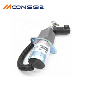 โซลินอยด์วาล์ว 6681513 12V 24V สำหรับเครื่องยนต์คัมมินส์ รถตักล้อยาง ระบบตัดการทำงาน - Product Image 4