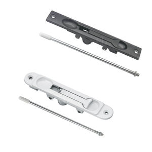 दरवाजा और खिड़की हार्डवेयर जस्ता मिश्र धातु फ्लश लॉक एल्यूमीनियम स्लाइडिंग दरवाजा फ्लश बोल्ट - Product Image 1