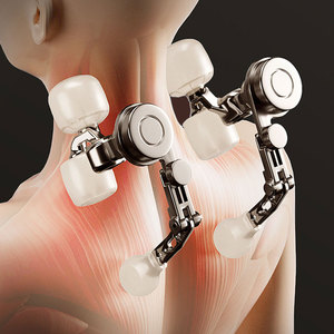 Bestseller 3D Kneten <span class=keywords><strong>Shiatsu</strong></span> Nacken-und Schulter massage gerät mit Heat Cervi cal Traction Feature Top Seller - Product Image 5
