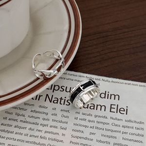 S925 Sterling Silver Lock <b>Ring</b> For Women Everyday Wear Simple Unique Design - Product Image 3
