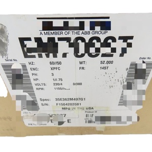 Motor Em7032t 1 Fase 3 230/460v 1155rpm Xpfc a Prueba de Explosiones Nuevo Original en Stock Automatización Industrial Pac Dedicado <span class=keywords><strong>P</strong></span> - Product Image 1