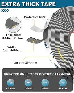 Fita de Espuma Acrílica Dupla Face <span class=keywords><strong>TESA</strong></span> 6311: Cola Substratos LSE Sem Primer - Product Image 4