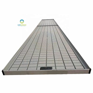 Greenhouse Hydroponics Used Flood Table Grow Tray Large Plastic Trays With Frame Ebb and Flow Hydroponic Trays for Horticulture