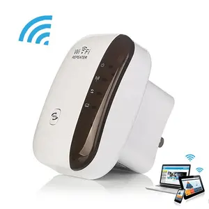 Newest 300Mbps Wireless-N Wifi Repeater 802.11N/B/G Network Router Expander Booster、Wireless WIFI Repeater Outdoor 300M Covered