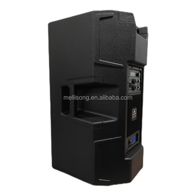 Professional 2300W 15-inch 2-Way Active Sound System Full Range 2 Channels 8ohm Impedance Real RMS AC Power Supply Speaker
