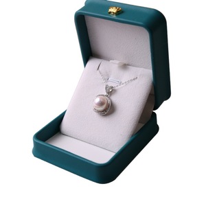 Collier de perles d'eau douce Zhuji 10-11 mm, lumière intense, base impeccable, pendentif en argent S925, perles rondes en gros - Product Image 5