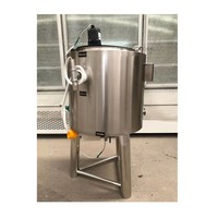 Pasteurisateur automatique de yaourt de machine de pasteurisation de lait approuvé par CE professionnel pasteurisateur de 50 litres
