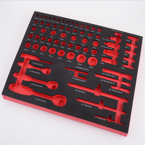 Mousses EVA à cellules ouvertes en polyéthylène doublé, matériau CNC, découpe personnalisée, fabrication de panneaux, emballage en mousse EVA, inserts en mousse <span class=keywords><strong>Kaizen</strong></span> - Product Image 2